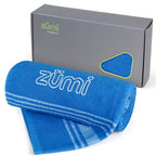 100% Cotton Quick Dry Travel Towel (Blue Large)