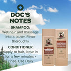 Men's Natural Shampoo and Conditioner Set