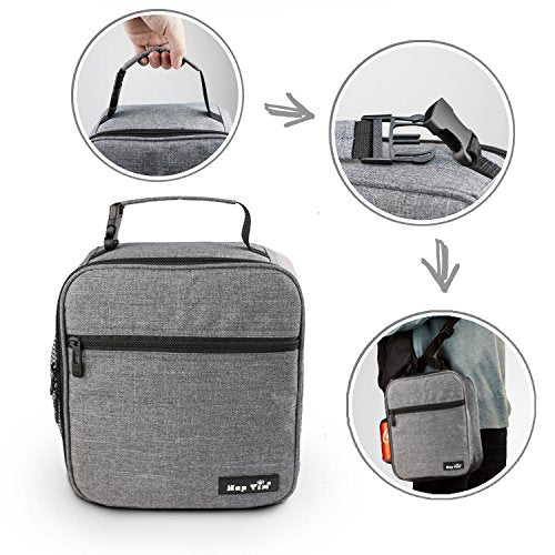 Insulated Lunch Box for Men (Gray)