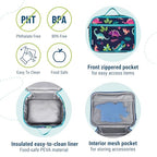 Kids Insulated Lunch Box (9.75 x 7 x 3.25 inches / Dino Pals)