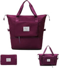 Large Capacity Foldable Travel Bag Expandable Portable Carry on Bag Dry&Wet by Orshawer