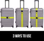 GORILLA GRIP Heavy Duty 8 Pack Adjustable Luggage Straps - Image 6