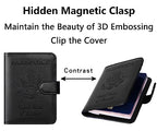 Airtag Passport Holder Cover Wallet RFID Blocking (118#Black / Passport Covers)