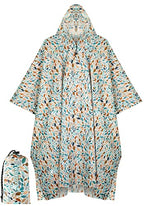 Hooded Rain Poncho for Adult with Pocket (Mosaic)