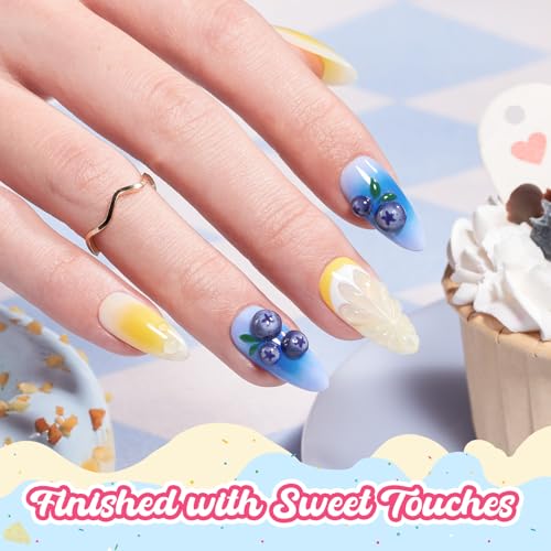 Beetles Blue Gel Nail Polish (D - Pastel Blue | Blueberry Smoothie)