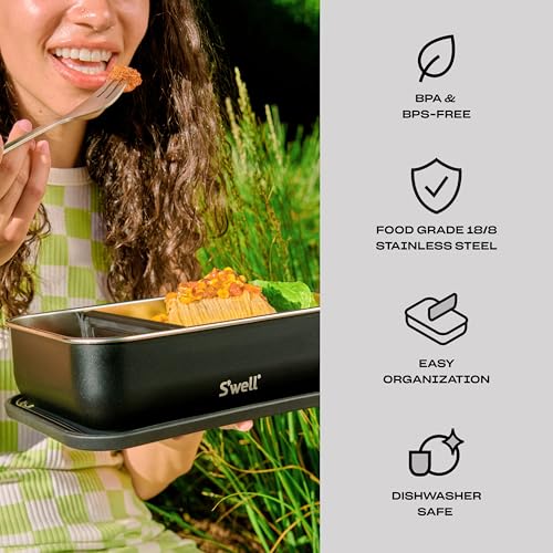 Stainless Steel Bento Box (Onyx)