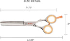 Cricket Centrix Roc-It Dog Professional Stylist 5.75” Hair Cutting Shear and 30T Thinning Scissor Duo Set