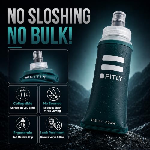 Soft Flask 8.5 oz (Petrol Blue / 8.5 Ounces)