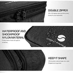Travel Electronics Organizer (Charcoal black)