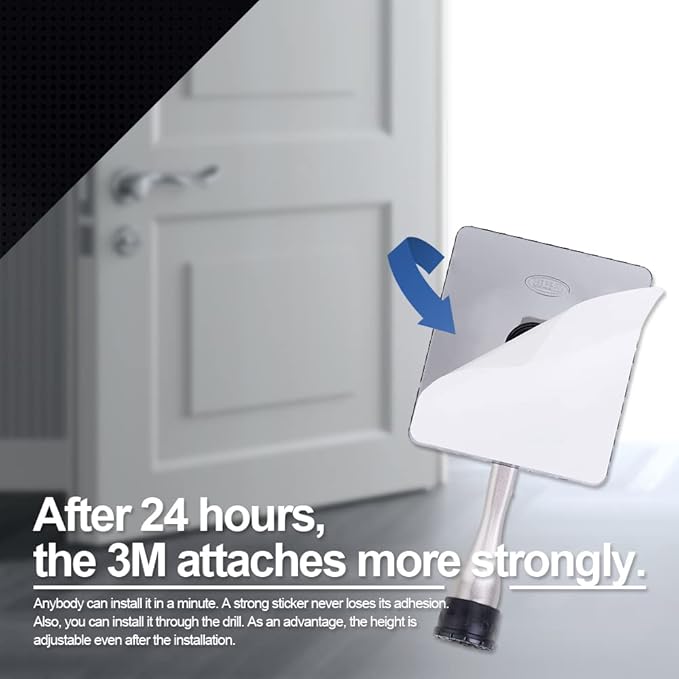 One-Touch Doorstop Adhesive Bracket - Image 9
