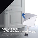 One-Touch Doorstop Adhesive Bracket - Image 9