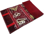 Travel Jewelry Roll Bag Portable Organizer Pouch - Image 5