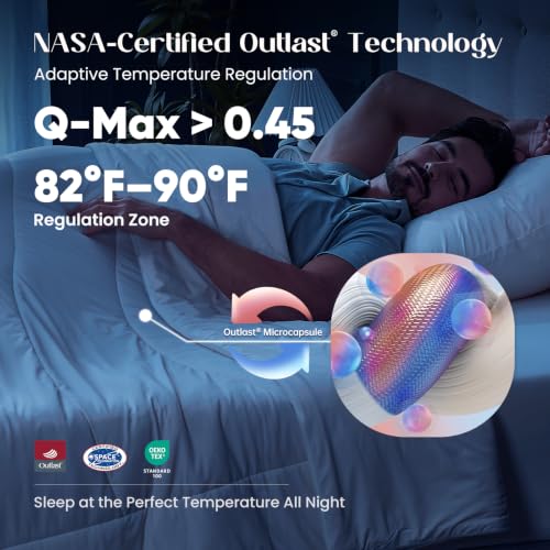 Temperature Regulating Comforter (Snow Ivory / Ultimate King (106"x90"))