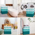 2 Pack Large Laundry Baskets (100L / Green)