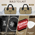 Waterproof Duffel Bag (Brown / 60L)