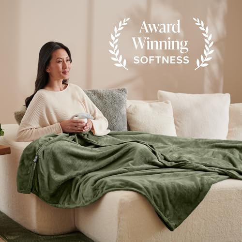 Fleece Blanket Luxury Microplush (Twin/Twin XL / 11 - Cypress)