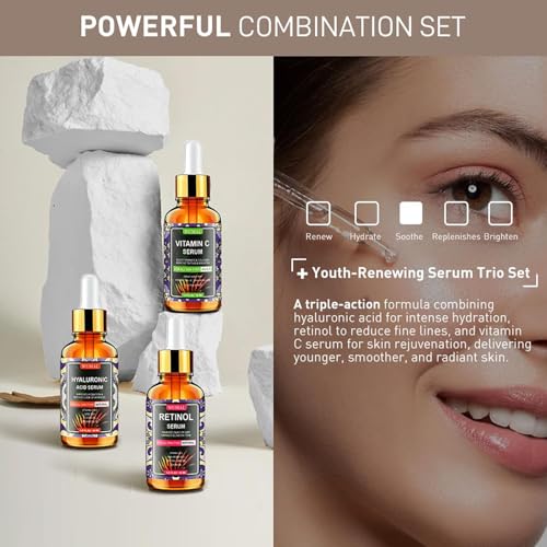 3 Pack Face Serum Set