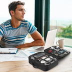 Cable Organizer Bag (Antique Black / Large)