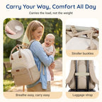 Diaper Bag Backpack Multi (2-black / Regular Flat Style)