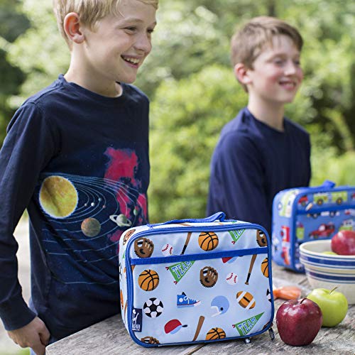 Kids Insulated Lunch Box (9.75 x 7 x 3.25 inches / Game On)