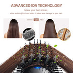 One Step Hair Dryer Brush and Styler Volumizer (Black / 2.3" Oval Barrel)