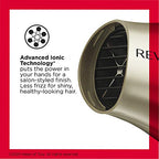 1875W Compact Folding Handle Hair Dryer (Gold/Black / 1 Count (Pack of 1))