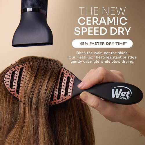 Ceramic Speed Dry Detangler (Black)