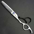 Left Hand) heasutairisutohea Scissors 6 in Hairdresser Hair is C High Hardness Made of Stainless Steel for Thinning Shear Tools to all over the world (6-inch Thin Scissors-a)