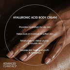 Hyaluronic Acid Moisturizer Body Cream W (3 - Hyaluronic Acid Body Cream / 16 Ounce (Pack of 1))