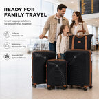 Luggage Sets 5 Piece (Black / 5 Piece Sets (21/25/29/Db/Tb))