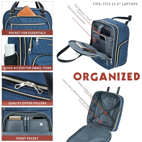 Carry On Underseat (Haze Blue/Gold)