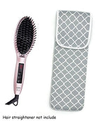 Hair Straighteners Case with Fastener (Gray)