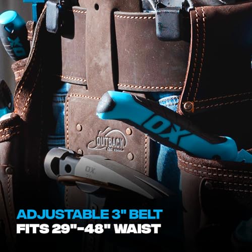 Construction Tool Belt + Pouches (XL)