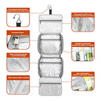 Hanging Travel Toiletry Bag (Plaid)