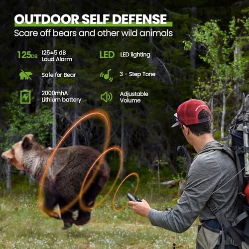 Electronic Air Bear Horn (Black)