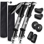 Hiking Poles 7075 Aluminum Tri (Black (39.37''-47.24''))