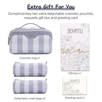 Travel Makeup Bag Organizer Cosmetic Bag (06-A-Blue)