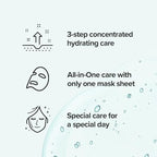 JMsolution Marine Luminous Pearl Deep Moisture 3 Step Skin Care Face Mask - Korean Skincare Facial Mask - boosting Brightening Moisturizing-10 Sheets for Dry Skin