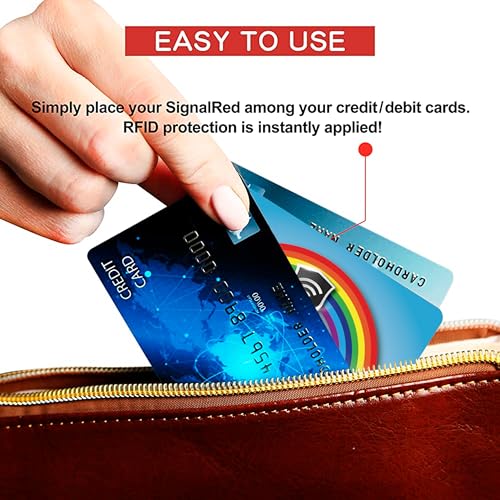 10 Pack RFID Blocking Card for Credit Debit ID Card (Rainbow)