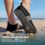 Water Shoes for Women Men Quick (7-8 Women/6-7 Men / Golden Leopard)