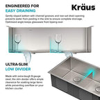 Kore™ Workstation 33 (Stainless Steel / 33 inch / Sink and Garbage Disposal 3/4 HP)