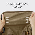 Canvas Duffle Bag (Coffee / X-Large-60L (With Toiletry Bag))