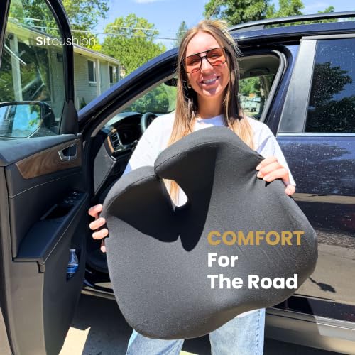 Driver Seat Cushion for Car (Gray)