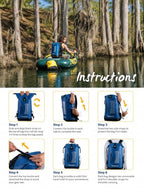 Waterproof Backpack for Men 20L (40L / Blue)