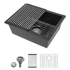 22 x 17 Undermount (Black / 22"x17")