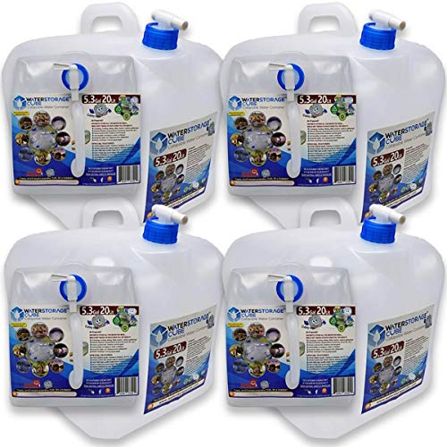 Collapsible Water Container with Spigot