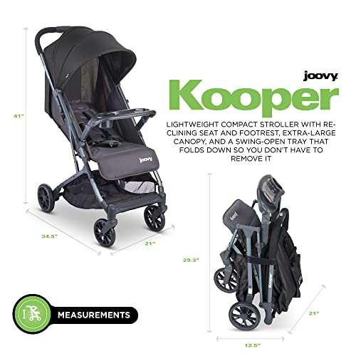Kooper Lightweight Compact Baby Stroller (Kooper / Forged Iron)