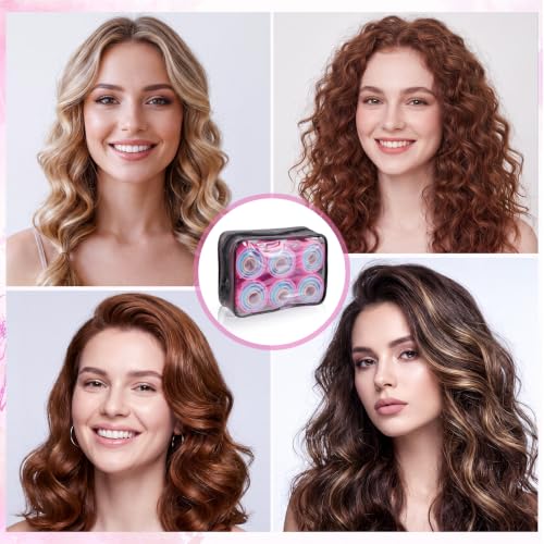 4 Sizes Hair Rollers (Colorful)