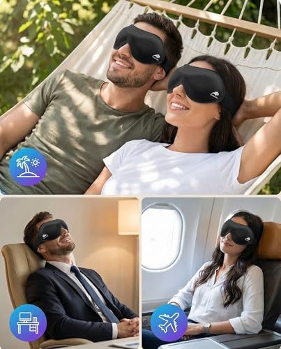 Eye Masks for Sleep Light Blocking