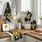 Sunflower Kitchen Decor Set (Sunflower)
